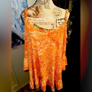 Michael Michael Kors strappy off shoulder blouse